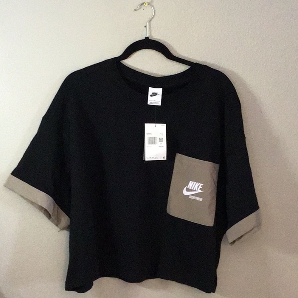 Nike crop top 100 percent cotton 2x
